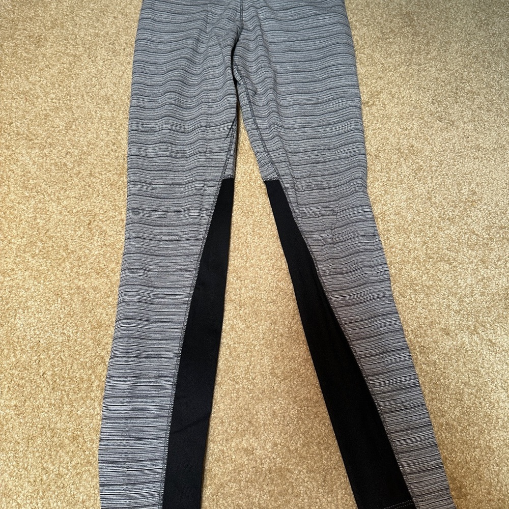 Nike Dri-FIT Black and Gray Leggings